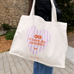 Cabas "oui, ce sont des jumelles"