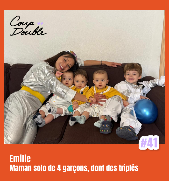 Maman solo de triplés
